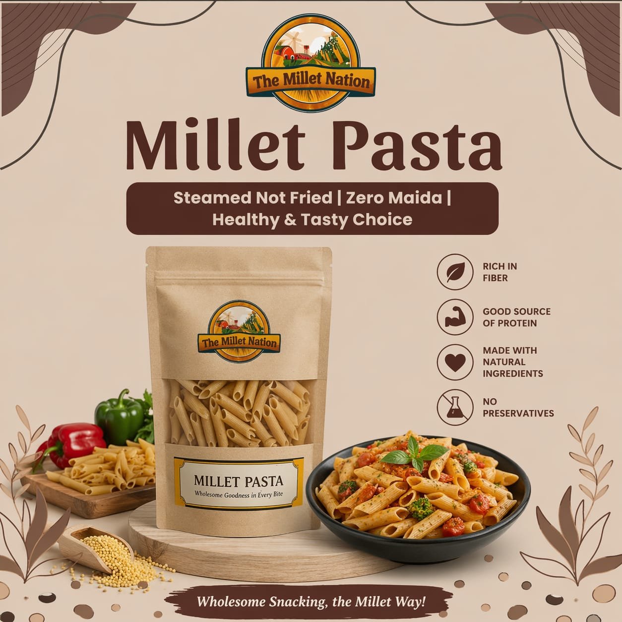millet pasta