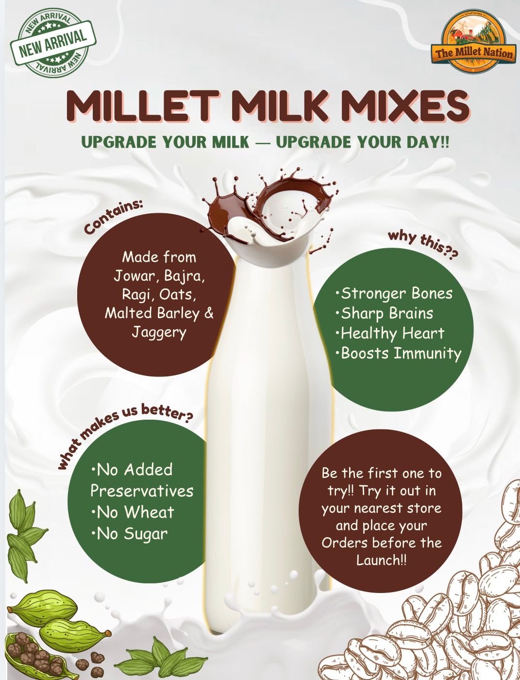 millet milk